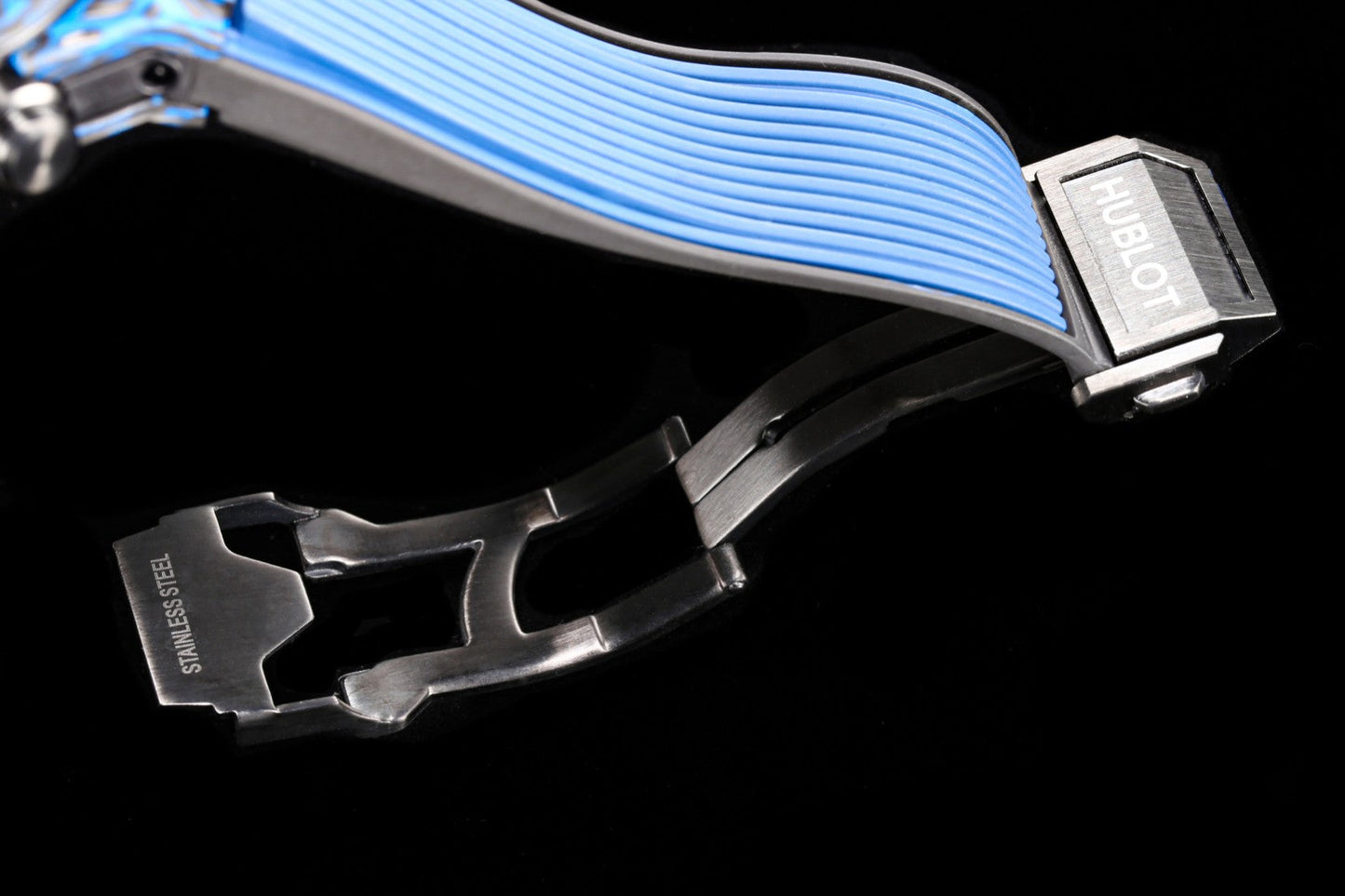 BIG BANG UNICO 45 BLACK BLUE CARBON