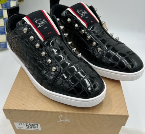 CL F.A.V Fique A Vontade Slip-on sneakers Black Calf Leather 242411