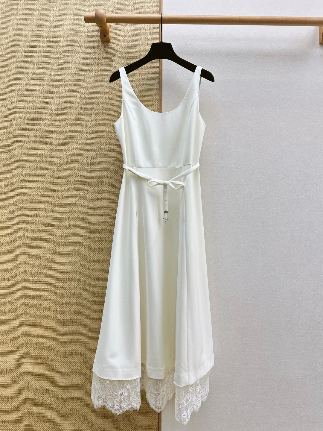 Dior 2026 Lace-trimmed Slip Dress Lace Cotton 403717