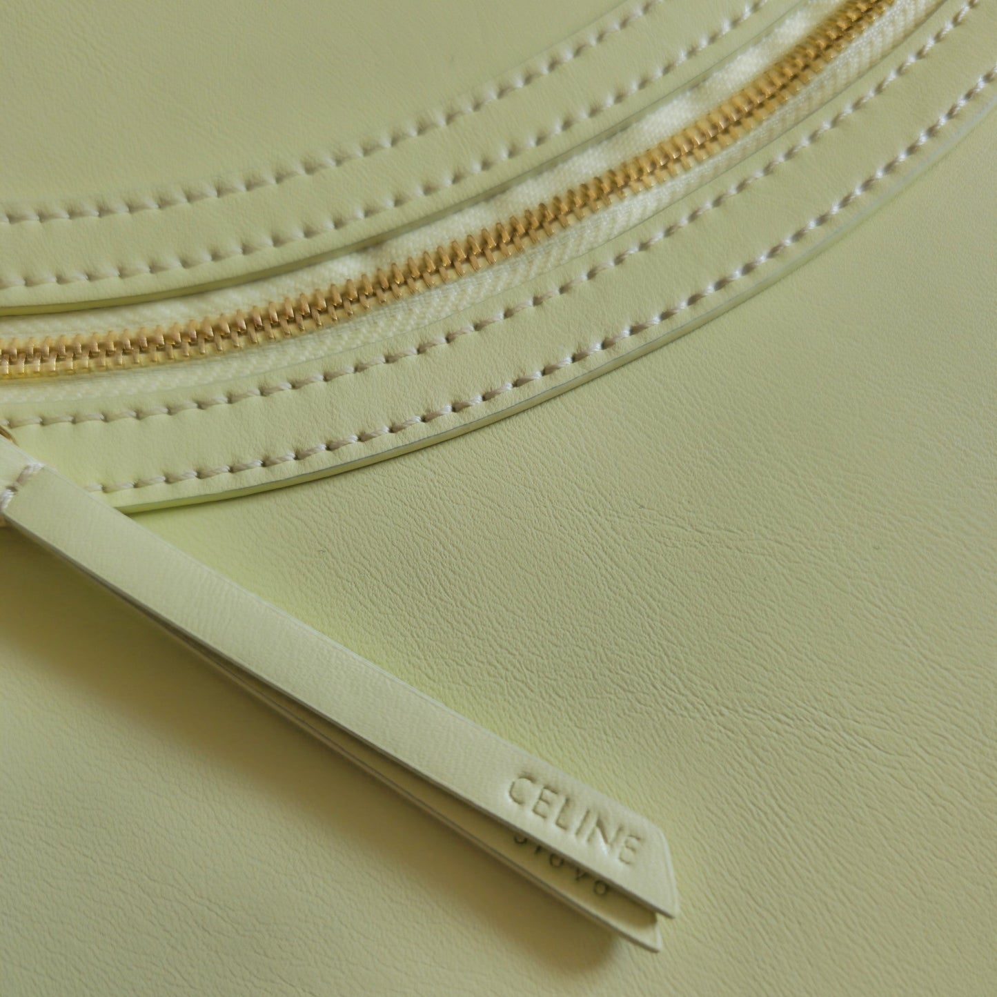 Celine 2026 Flat Cabas New Luggage Bag Citrus Calfskin 276205