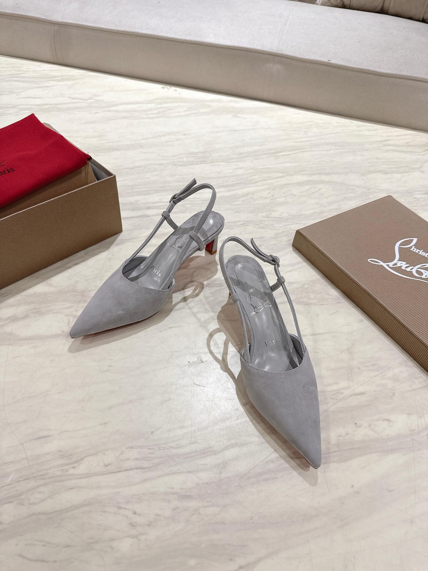 CL 25 Slingback Grey Original Fabric 335145