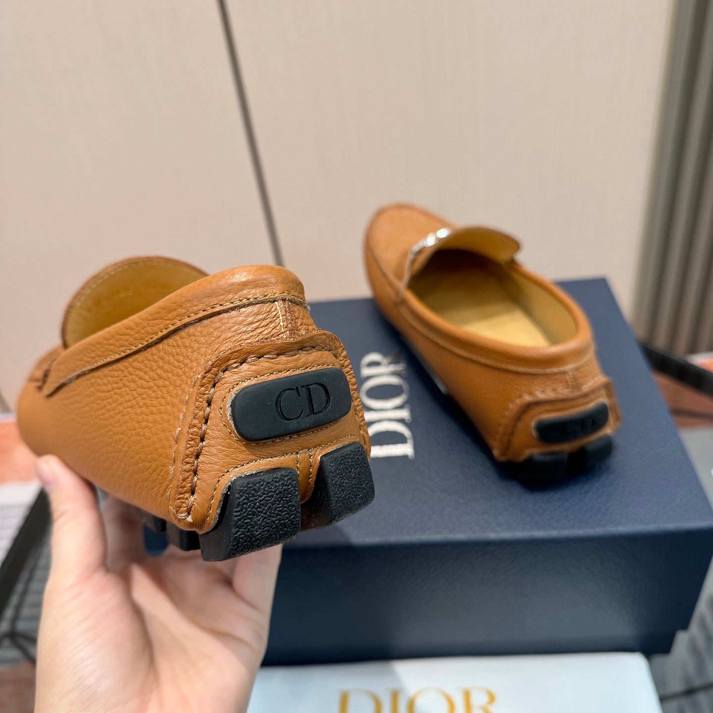 CD Odéon Loafer Brown Calfskin 638585