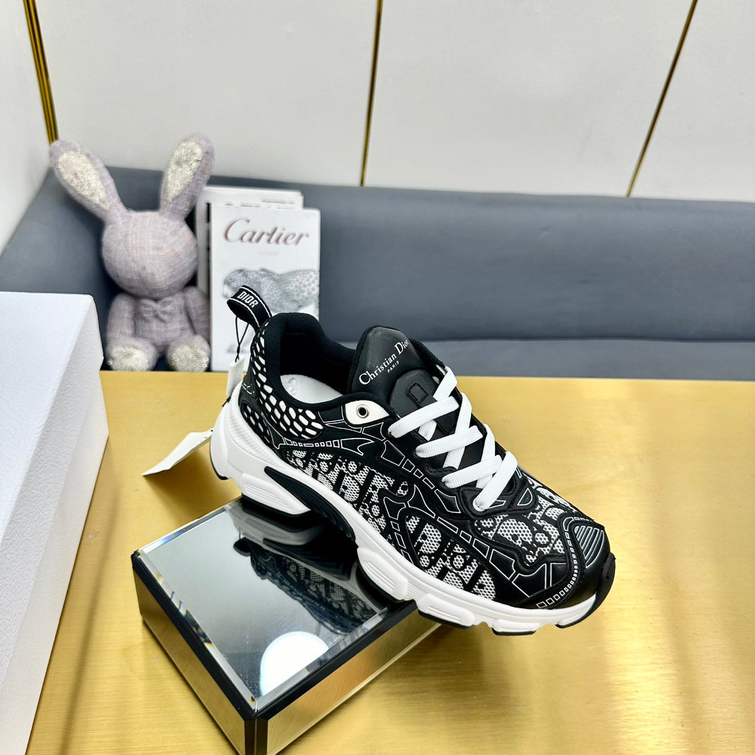 CD Chrono Sneaker 40mm In Black Mesh Fabric 994574