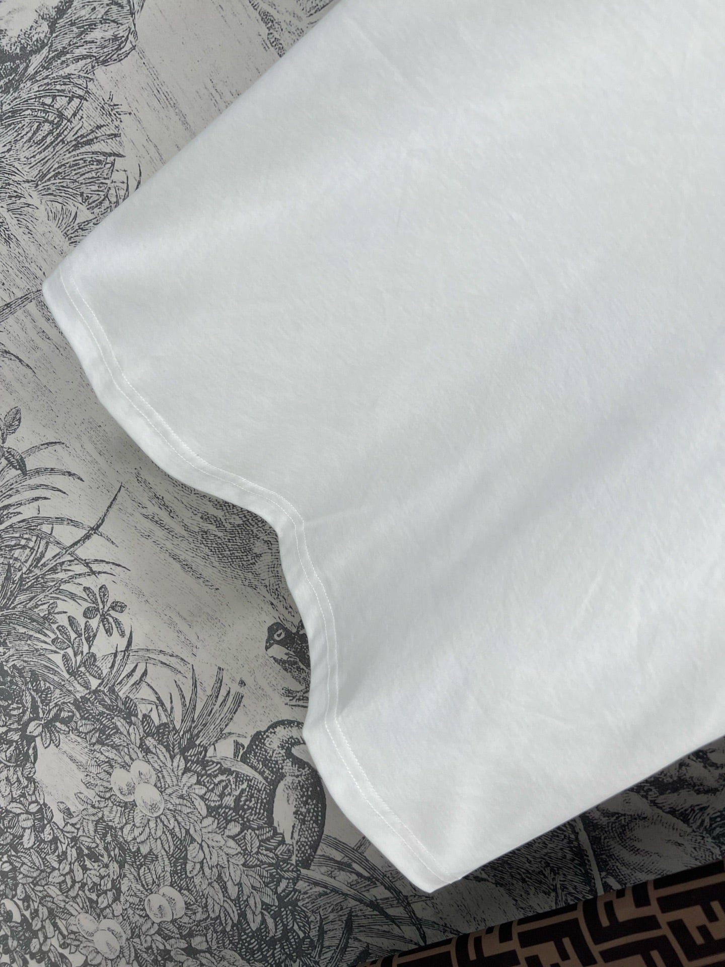 Fendi 25 Suit White Brown Cotton