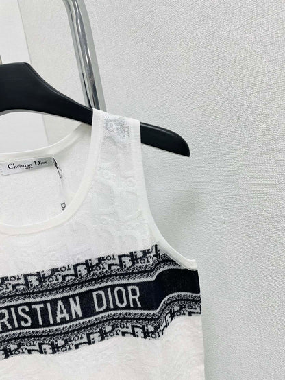 CD Mesh Tank Top