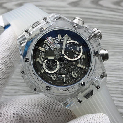 BIG BANG UNICO 42MM SAPPHIRE CHRONOGRAPH FLYBACK SKELETON