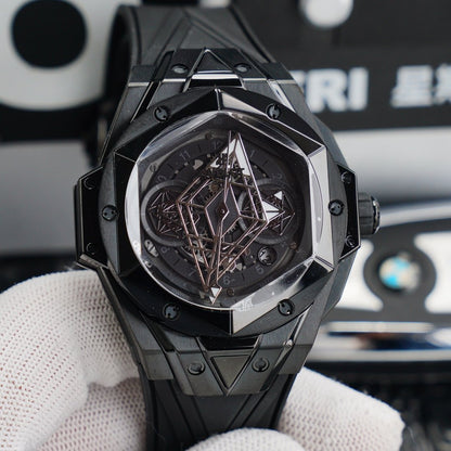 BIG BANG SANG BLEU II 45MM ALL BLACK