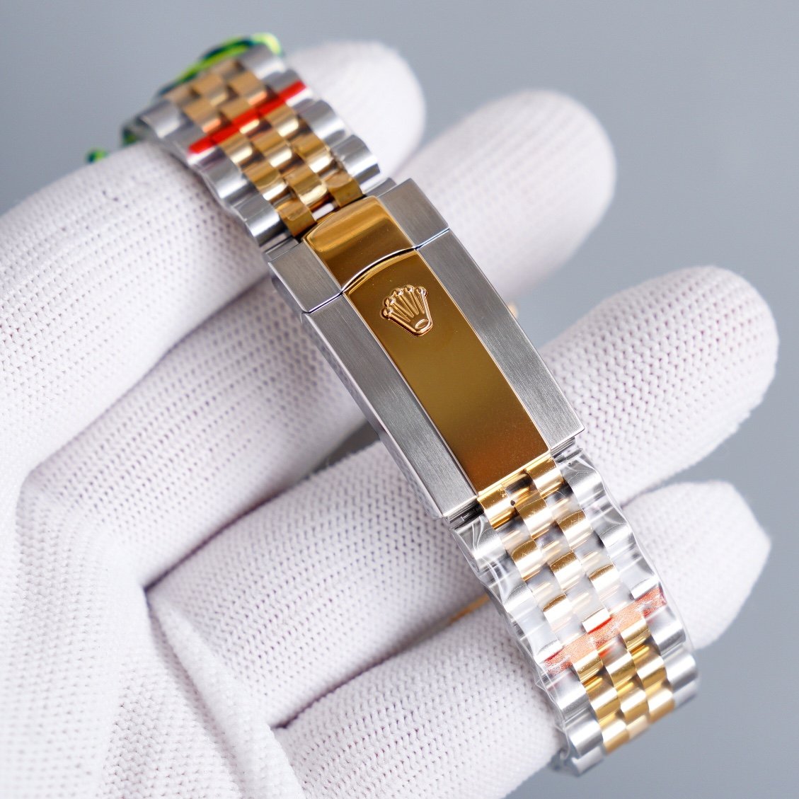 DATEJUST 41MM TWO-TONE WHITE DIAL JUBILEE BRACELET