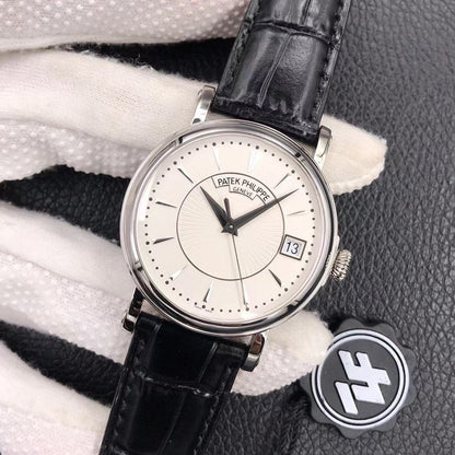 CALATRAVA 5153G-001 LEATHER STRAP