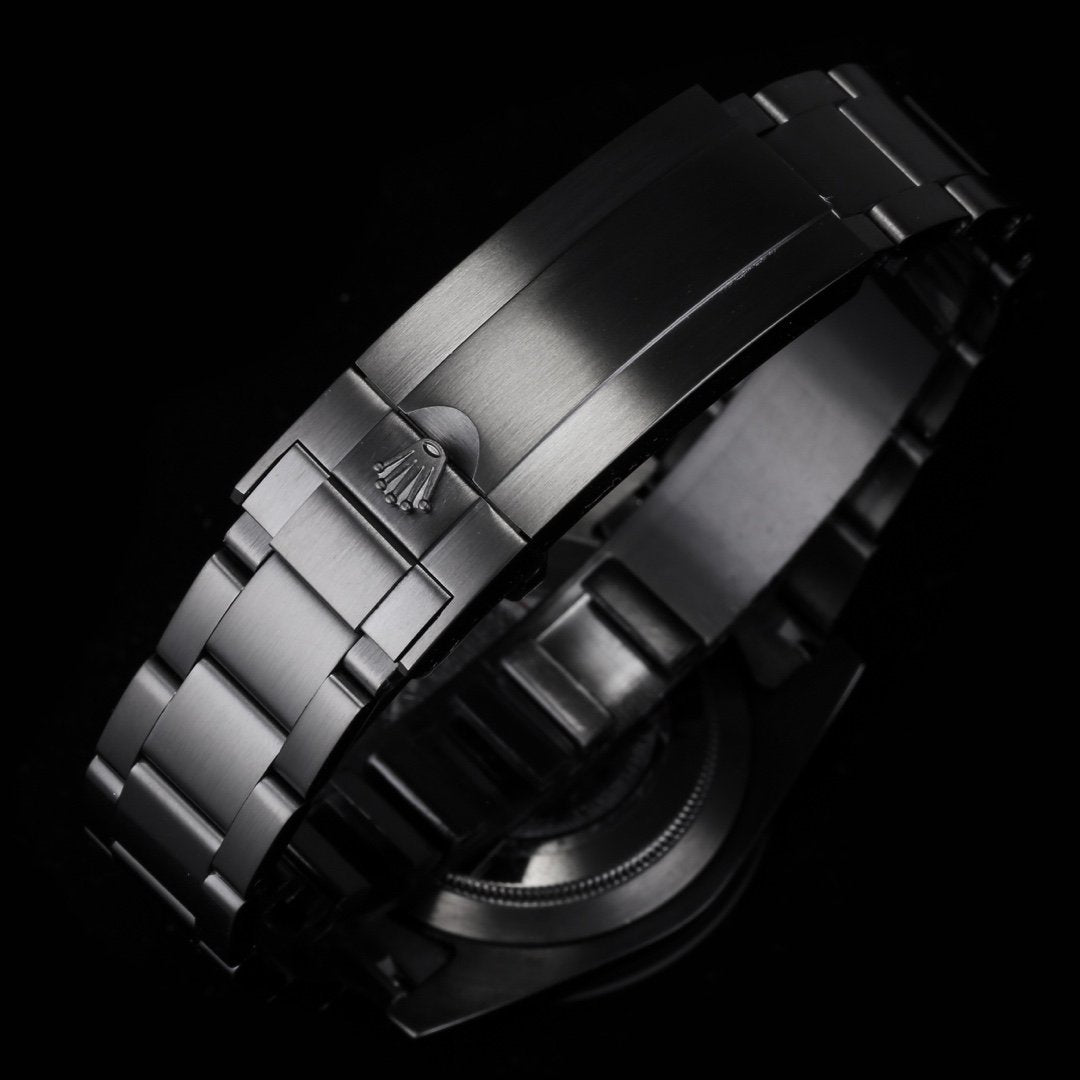 GMT - MASTER II CUSTOM BLACK CASE PURPLE BEZEL