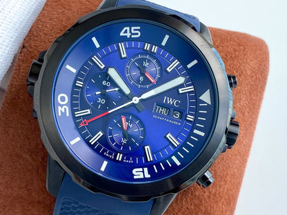 AQUATIMER EXPEDITION JAQUES YVES STEEL BLACK CASE