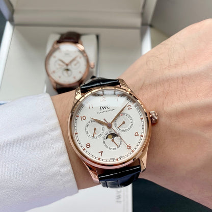 PORTUGUESE PERPETUAL CALENDAR ROSE GOLD