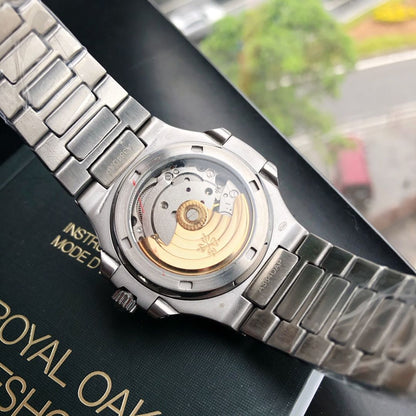 NAUTILUS STAINLESS STEEL 40MM BROWN DIAL