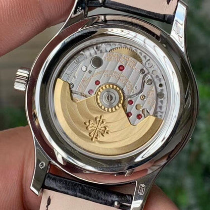PATEK ANNUAL CALENDAR WHITE GOLD BLUE DIAL