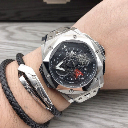 BIG BANG SANG BLEU II 45MM CERAMIC BLACK DIAL