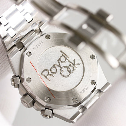ROYAL OAK CHRONOGRAPH 41MM STAINLESS STEEL SILVER BLUE DIAL