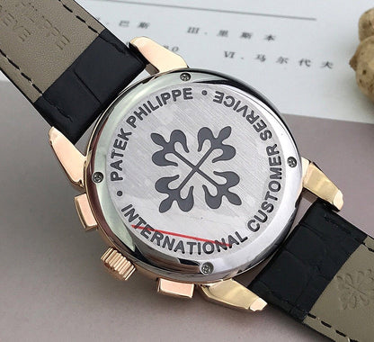 PATEK COMPLICATIONS QUARTZ 43MMANNUAL CALENDAR ROSE GOLD