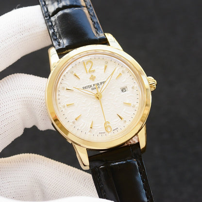 PATEK CALATRAVA 40MM ENGRAVED DIAL