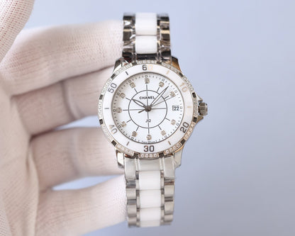 J12 AUTOMATIC TWO-TONE DIAMOND BEZEL