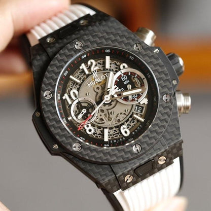 BIG BANG UNICO 45 CARBON CASE SKELETON DIAL