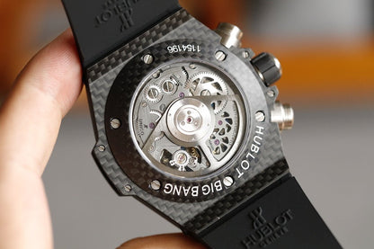BIG BANG UNICO 45 CARBON CASE SKELETON DIAL