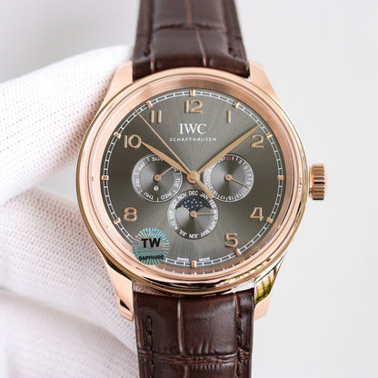 PORTUGUESE PERPETUAL ANNUAL CALENDAR 43MM
