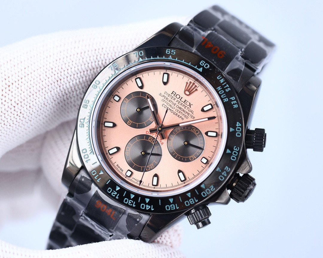DAYTONA CUSTOM BLAKEN 40MM BLACK CASE