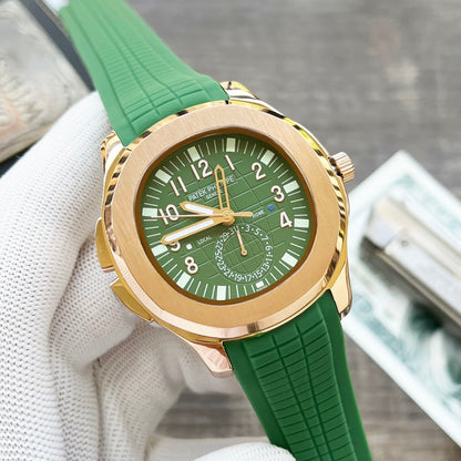 NAUTILUS TRAVELTIME GOLD CASE 42MM