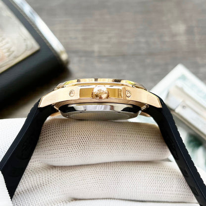 NAUTILUS TRAVELTIME GOLD CASE 42MM