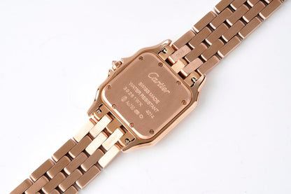 PANTHERE 22MM PINK GOLD WHITE DIAL BEST VERSION