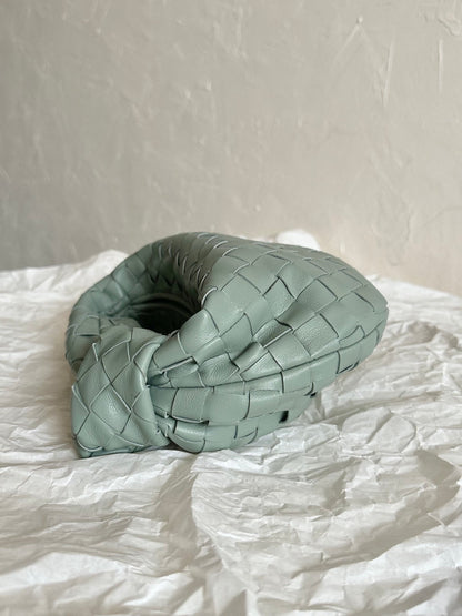 BV MINI JODIE 28CM MINT GREEN LAMBSKIN LEATHER