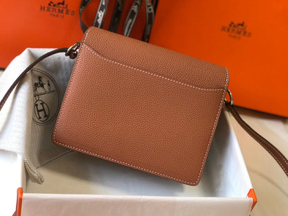 HM SAC ROULIS 18 CIDER TOGO LEATHER