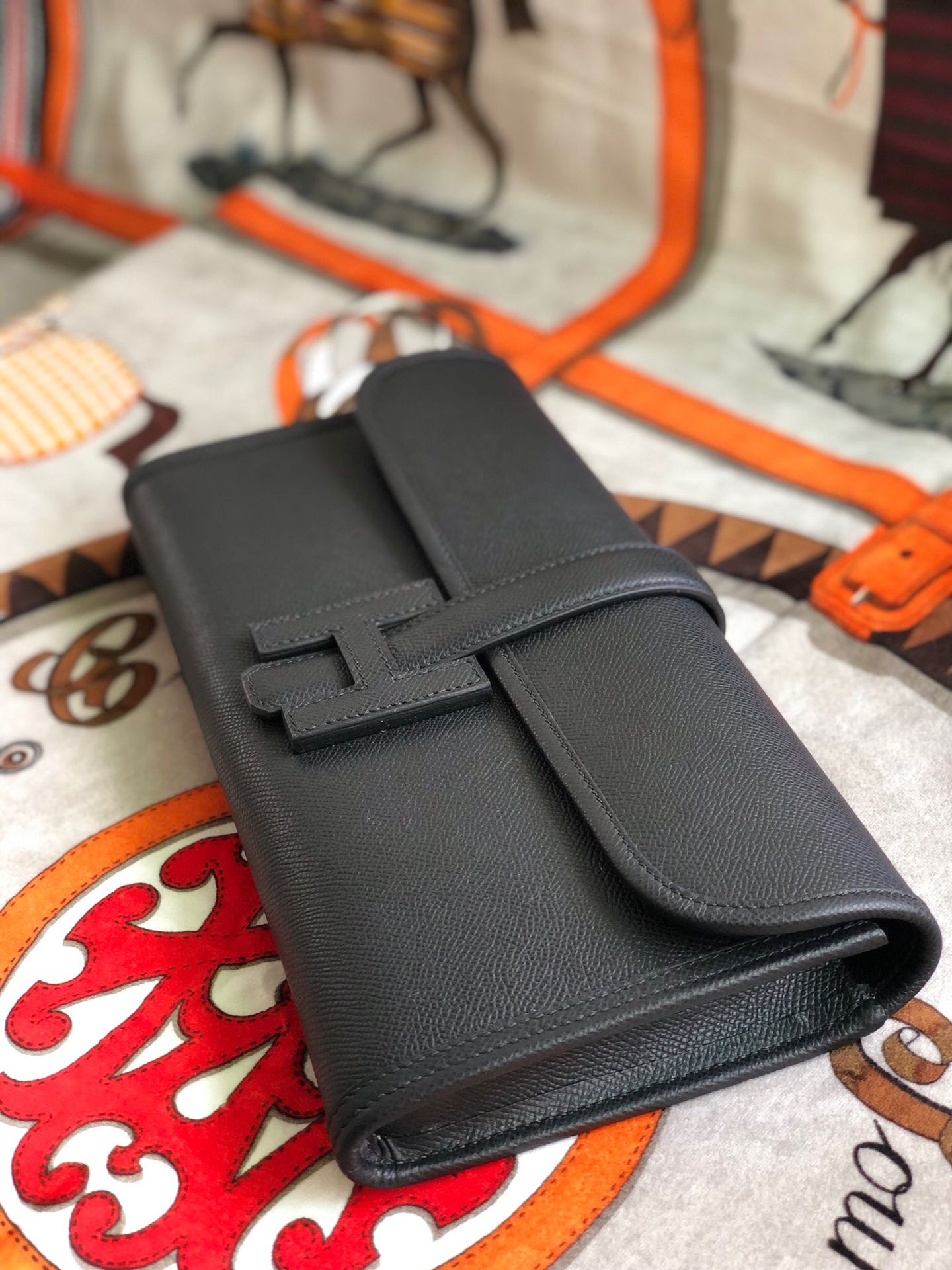 HM Jige 29 Black Epsom 229082