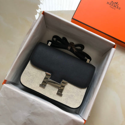 CONSTANCE 18 EPSOM SILVER HARDWARE