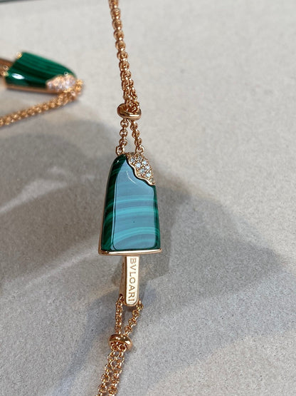 BVL ICE CREAM BAR MALACHITE BRACELET