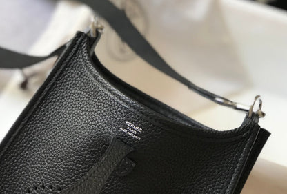 Mini Evelyne 18cm Togo Silver Hardware