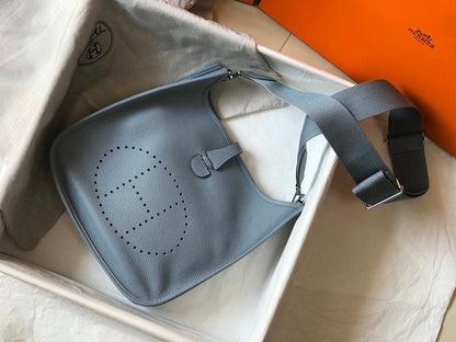 HM EVELYNE BAG 28 BLUE TOGO