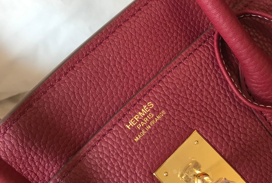 HM BIRKIN 35CM BAG JAM TOGO GOLD HARDWARE