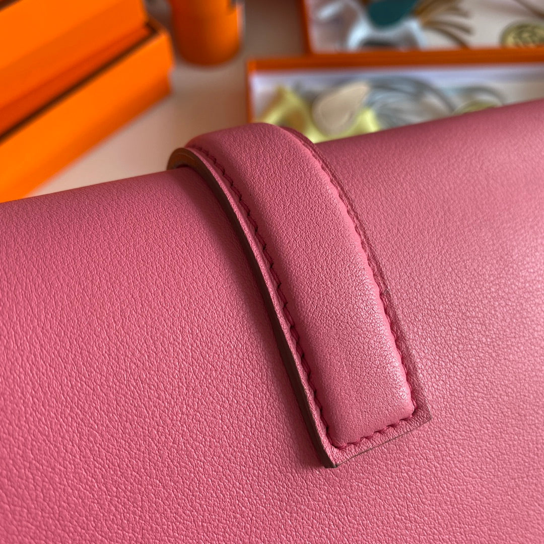 HM Jige 29 Salmon Pink Swift Calfskin 229029