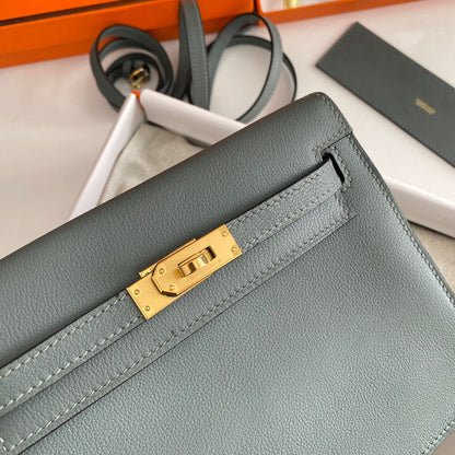 Kelly Danse II 22cm Sky Blue Evercolor Leather Ghw