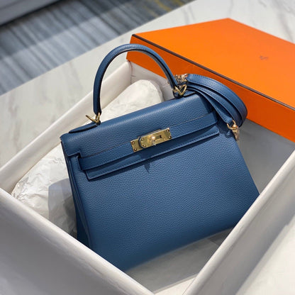 hm kelly 32cm togo leather gold hardware