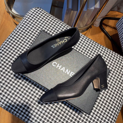 CC Pumps 65MM In Black Lambskin 144343