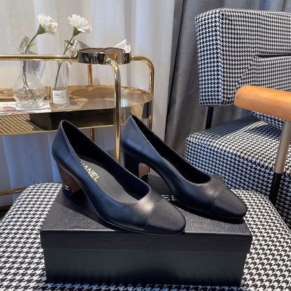 CC Pumps 65MM In Black Lambskin 144343