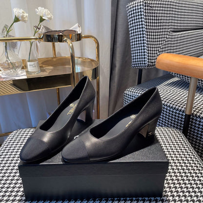 CC Pumps 65MM In Black Lambskin 144343