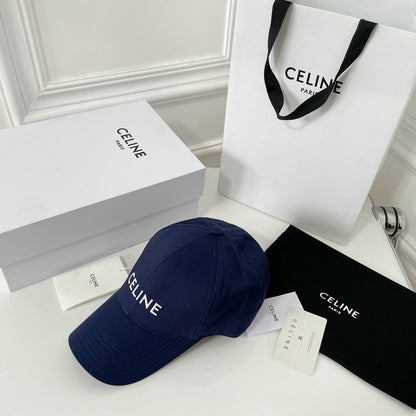 Celin Cap Navy Blue Cotton Twill Fabric 210451