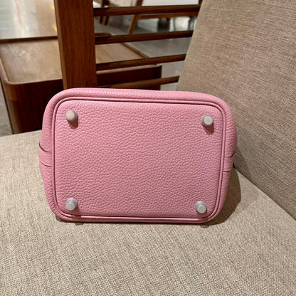 picotin lock 18 pink togo shw