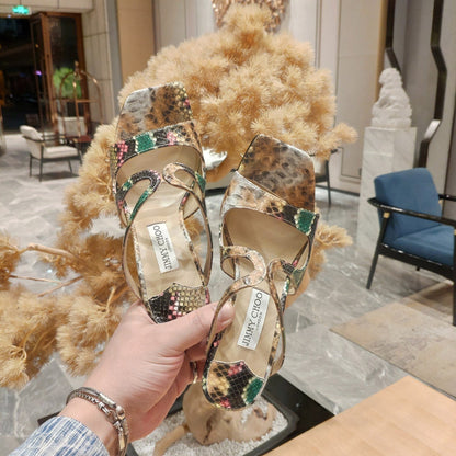 Jimmy 25 Anise 85 Multicolor Snake Skin 240073