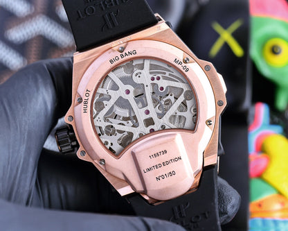 Hublot MP-09 Tourbillon Bi-Axis Rose Gold Case 45mm Watch