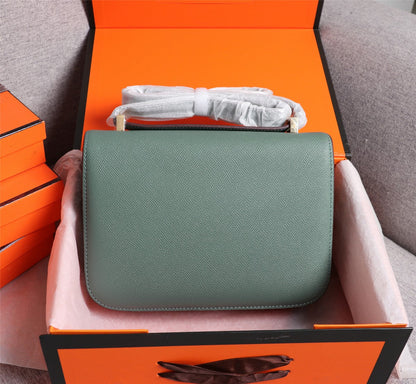 HM CONSTANCE BAGS 18 HUNTER EPSOM LAMBSKIN