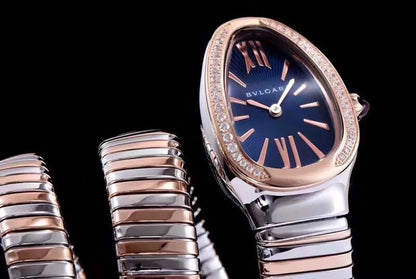 serpenti tubogas 35mm pink gold silver